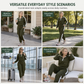 Women Casual 2 Piece Outfit Zip Up Hooded Long Sleeve and Cargo Jogger Pants with Pockets🔥𝙁𝙧𝙚𝙚 𝙎𝙝𝙞𝙥𝙥𝙞𝙣𝙜