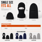 Men Warm Knitted Balaclava Hat Windproof Winter Beanie Cap and Cold Weather Face Mask Hood
