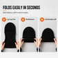 Men Warm Knitted Balaclava Hat Windproof Winter Beanie Cap and Cold Weather Face Mask Hood
