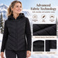 Women's Hooded Patchwork Quilted Padded Jacket