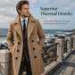 Men's Classic Double-Breasted Overcoat🥠𝙁𝙧𝙚𝙚 𝙎𝙝𝙞𝙥𝙥𝙞𝙣𝙜