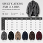 Men's Classic Double-Breasted Overcoat🥠𝙁𝙧𝙚𝙚 𝙎𝙝𝙞𝙥𝙥𝙞𝙣𝙜
