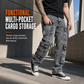 Retro Washed Wide Leg Cargo Jeans Y2K High Street Denim Pants with Pockets🥠𝙁𝙧𝙚𝙚 𝙎𝙝𝙞𝙥𝙥𝙞𝙣𝙜