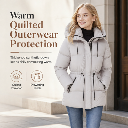 Women's Long Hooded Padded Coat🥠𝙁𝙧𝙚𝙚 𝙎𝙝𝙞𝙥𝙥𝙞𝙣𝙜