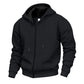 Men's Warm-Lined Full-Zip Hooded Sweatshirt