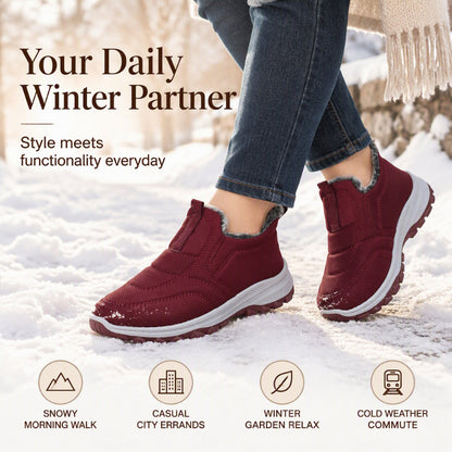 Unisex Winter Warm Anti-Slip Slip-on Shoes