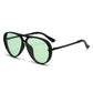 Women's Retro Double-Bridge Aviator Sunglasses