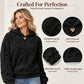 Women's Diamond Jacquard Plush Hooded Sweatshirt🔥𝙁𝙧𝙚𝙚 𝙎𝙝𝙞𝙥𝙥𝙞𝙣𝙜