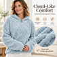 Women's Diamond Jacquard Plush Hooded Sweatshirt🔥𝙁𝙧𝙚𝙚 𝙎𝙝𝙞𝙥𝙥𝙞𝙣𝙜