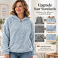 Women's Diamond Jacquard Plush Hooded Sweatshirt🔥𝙁𝙧𝙚𝙚 𝙎𝙝𝙞𝙥𝙥𝙞𝙣𝙜