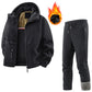 Unisex Casual Thermal Jacket and Pants Set