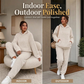 Soft Teddy Loungewear Set with Hood and Relaxed Pants