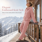 Women's Fuzzy Fabric Loungewear 2-Piece Hoodie and Pants Set🔥𝙁𝙧𝙚𝙚 𝙎𝙝𝙞𝙥𝙥𝙞𝙣𝙜