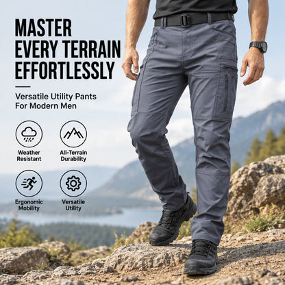 Men's Outdoor Slim Fit Tactical Cargo Pants