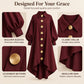 Women's Vintage Button Up Dress with Bubble Sleeves