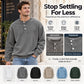 Men's Casual Corduroy Long Sleeve Henley Top