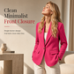Women's Casual Open-Front Blazer Jacket