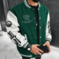 Men's Casual Color-Block Baseball Jacket