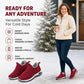 Unisex Winter Warm Slip-On Snow Shoes