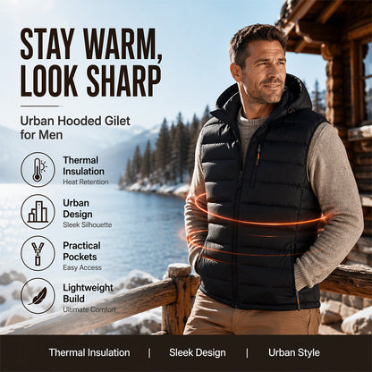 Men's Winter Thermal Hooded Vest🌲𝙁𝙧𝙚𝙚 𝙎𝙝𝙞𝙥𝙥𝙞𝙣𝙜