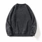 Unisex Vintage Washed Heavyweight Crewneck Pullover Sweatshirt