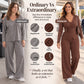 Women's Textured Asymmetric Wrap Top & Wide-Leg Pants Set