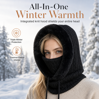 Winter Balaclava Thermal Pullover Hood Hat