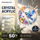 ✨️50% OFF! Gorgeous decorations bring great joy!🐦Decorative Crystal Acrylic Hanging Ornament